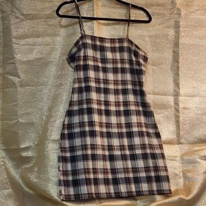 Plad dress